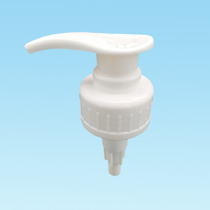 501 white flat mouth  hand sanitizer pump head