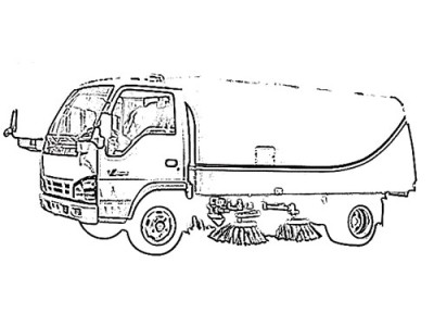 大型扫路车