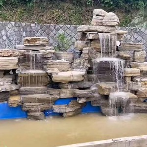 靈璧石假山石流水河道駁岸 公園靈璧石假山   庭院靈璧假山石設(shè)計(jì) 景觀工程