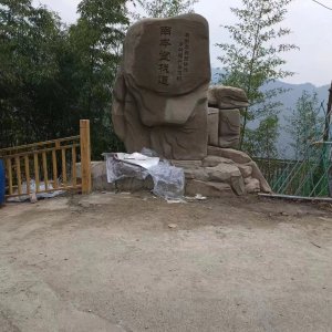 水泥塑石