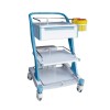 山東 CZ-06 治療車 醫用推車清創車兩層三層手術室不銹鋼治療車生產廠家 山東歐邦醫用設備有限公司