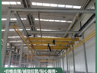 天津电动单梁悬挂起重机哪家好 天津电缆滑块批发厂家 天津悬臂吊厂家供应  宝德鑫自动化装备（天津）有限公司