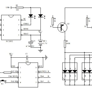低功耗mcu程序方案開發 LED補光照明燈小夜燈定時IC延時開關芯片-麗晶微電子