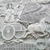   曲陽(yáng)園林景觀石材擺件廠  曲陽(yáng)石雕古代人物浮雕石雕